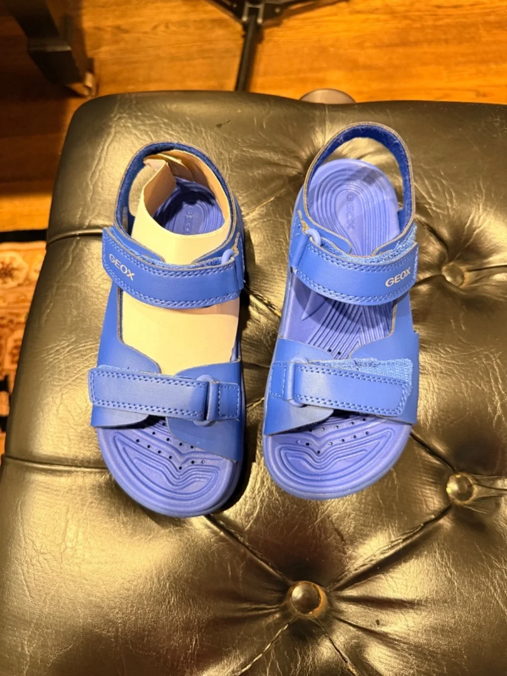 Geox J Fusbetto Royal Blue Sandals